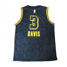 Camiseta Anthony Davis #3 Los Angeles Lakers 2021 Negro City Edition Camiseta Anthony Davis #3 Los Angeles Lakers 2021 Negro City Edition
