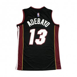 Camiseta Bam Adebayo #13 Miami Heat Negro