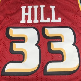 Camiseta Grant Hill #33 Detroit Pistons Rojo Retro Edition