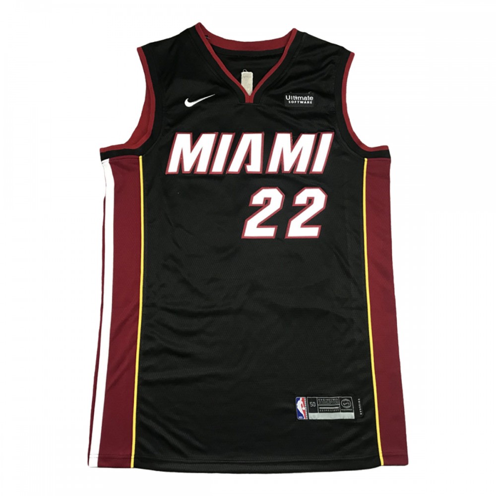 Camiseta Jimmy Butler #22 Miami Heat Negro Camiseta Jimmy Butler #22 Miami Heat Negro