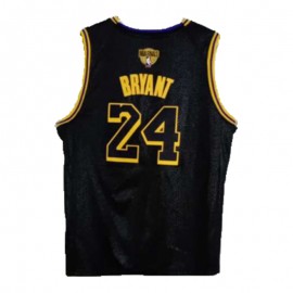 Camiseta Kobe Bryant #24 Los Angeles Lakers 2020 Negro Champion Edition