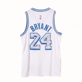 Camiseta Kobe Bryant #24 Los Angeles Lakers 2021 Blanco City Edition