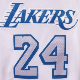 Camiseta Kobe Bryant #24 Los Angeles Lakers 2021 Blanco City Edition