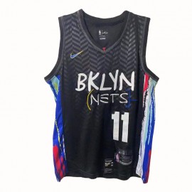 Camiseta Kyrie Irving #11 Brooklyn Nets 2021 Negro City Edition