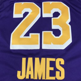 Camiseta LeBron James #23 Los Angeles Lakers 2021 Purpura Camiseta LeBron James #23 Los Angeles Lakers 2021 Purpura