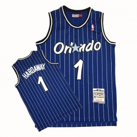 Camiseta Penny Hardaway #1 Orlando Magic Azul Retro Edition