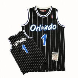 Camiseta Penny Hardaway #1 Orlando Magic Negro Retro Camiseta Penny Hardaway #1 Orlando Magic Negro Retro