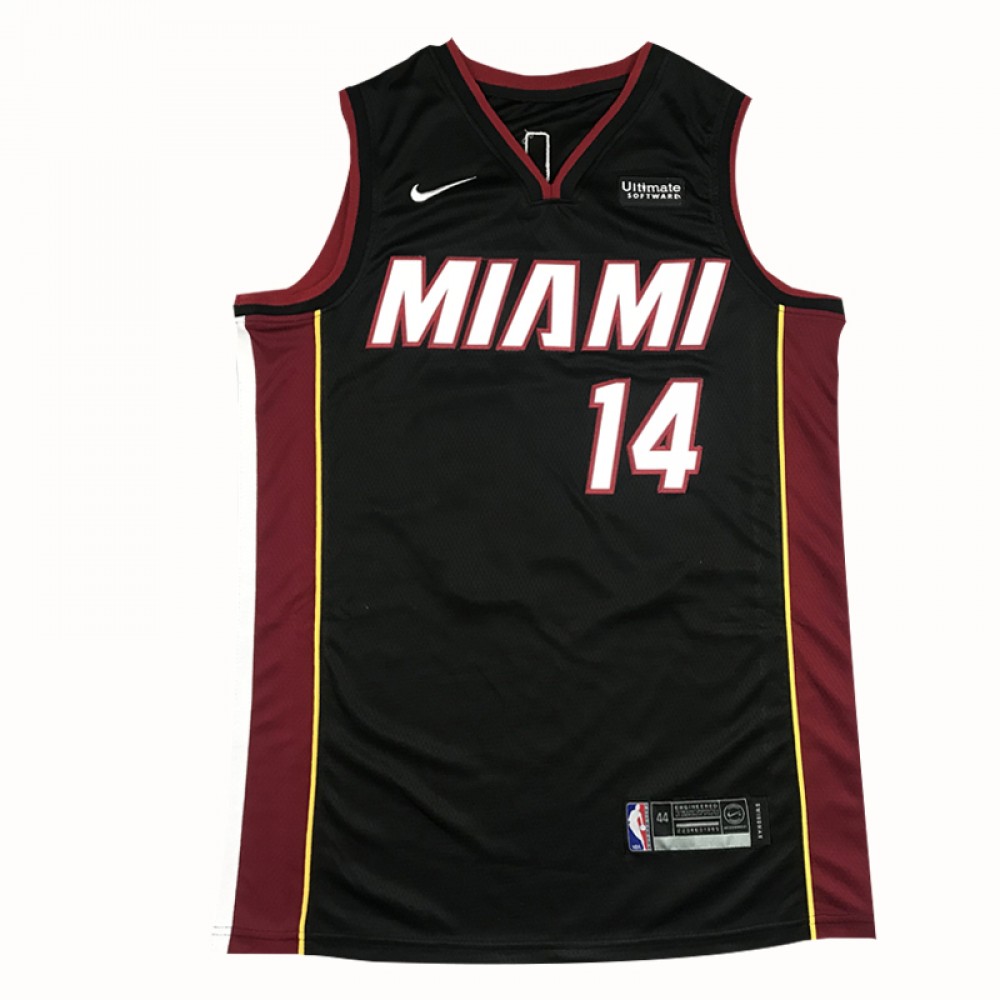 Camiseta Tyler Herro #14 Miami Heat Negro
