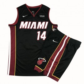 Camiseta Tyler Herro #14 Miami Heat Negro