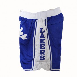 Pantalon Corto Los Angeles Lakers Azul Retro