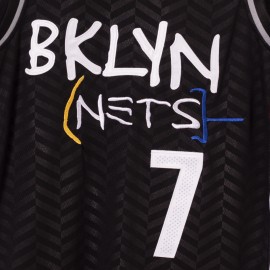 Camiseta Kevin Durant #7 Brooklyn Nets 2020/21 Negro City Edition Camiseta Kevin Durant #7 Brooklyn Nets 2020/21 Negro City Edition
