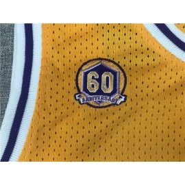 Camiseta Kobe Bryant #24 Los Angeles Lakers Amarillo 60th Anniversary