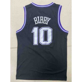 Camiseta Mike Bibby #10 Sacramento Kings 2001/02 Negro Hardwood Classics Camiseta Mike Bibby #10 Sacramento Kings 2001/02 Negro Hardwood Classics