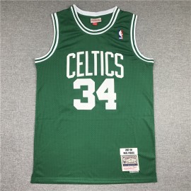 Camiseta Paul Pierce #34 Boston Celtics 2007/08 Verde Hardwood Classics