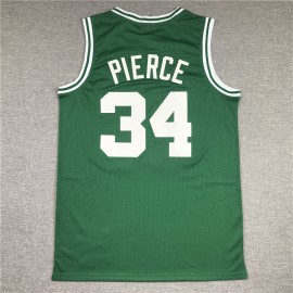Camiseta Paul Pierce #34 Boston Celtics 2007/08 Verde Hardwood Classics Camiseta Paul Pierce #34 Boston Celtics 2007/08 Verde Hardwood Classics