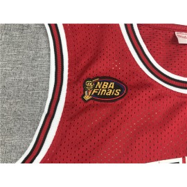 Camiseta Scottie Pippen #33 Chicago Bulls Rojo La Final Camiseta Scottie Pippen #33 Chicago Bulls Rojo La Final