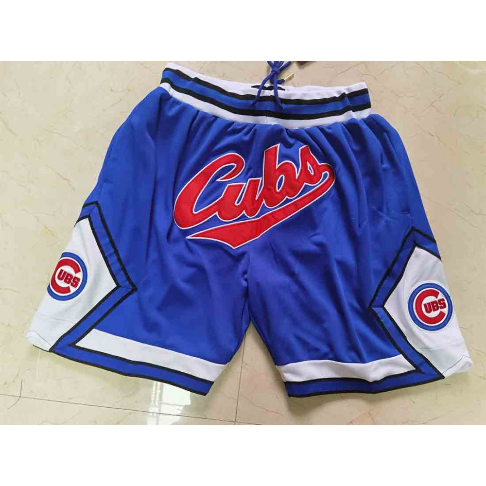 Pantalón Corto Chicago Cubs Azul Just Don