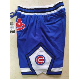 Pantalón Corto Chicago Cubs Azul Just Don