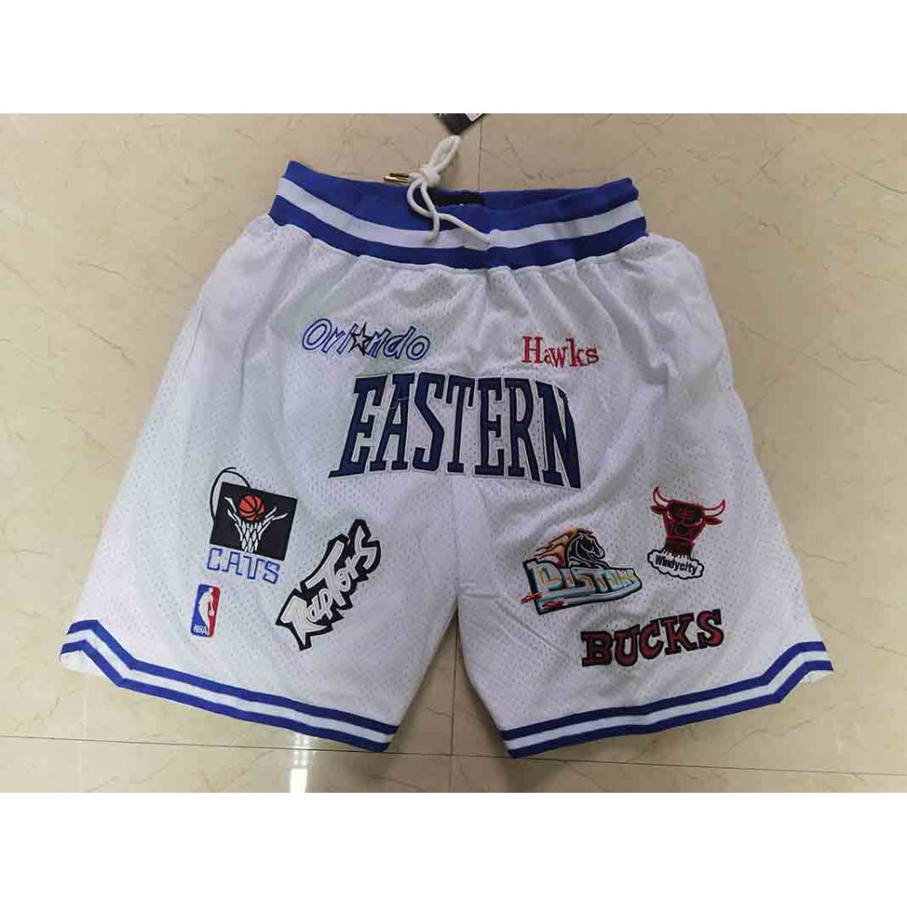 Pantalón Corto Just Don All Star Estern Blanco