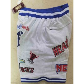 Pantalón Corto Just Don All Star Estern Blanco