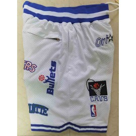 Pantalón Corto Just Don All Star Estern Blanco