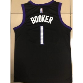 Camiseta Devin Booker #1 Phoenix Suns 2021 Negro