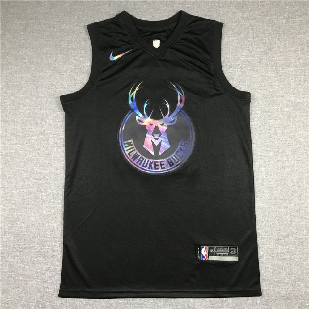 Camiseta Giannis Antetokounmpo #34 Milwaukee Bucks Rainbow Edition
