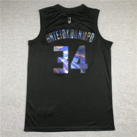 Camiseta Giannis Antetokounmpo #34 Milwaukee Bucks Rainbow Edition