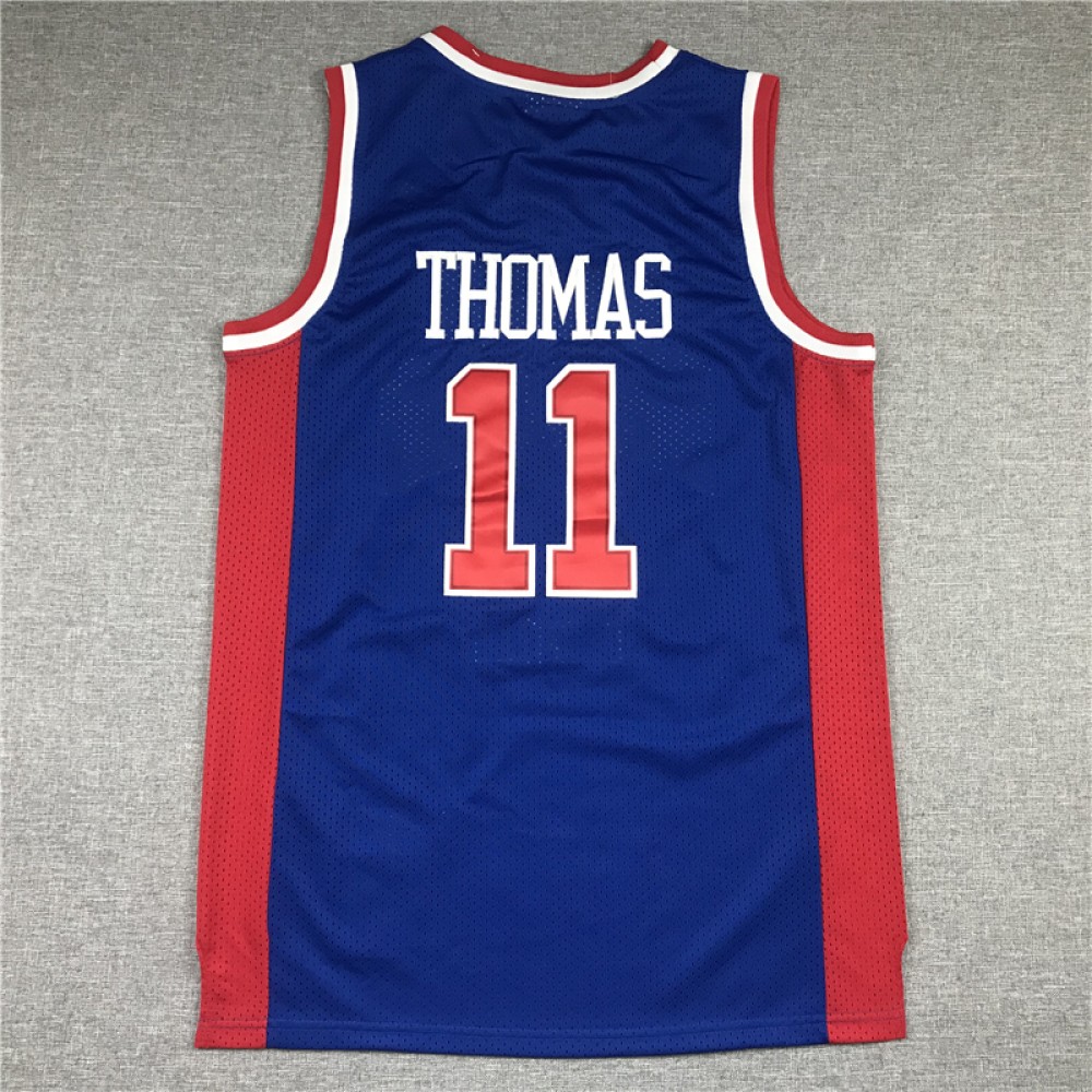 Camiseta Isiah Thomas 11 Detroit Pistons Azul ⋆ MiCamisetaNBA