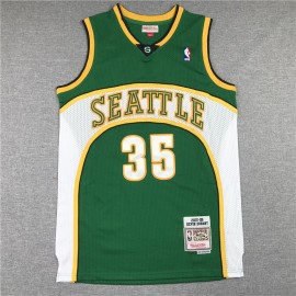 Camiseta Kevin Durant #35 Oklahoma City Thunder Retro Verde