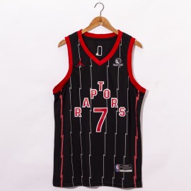 Camiseta Kyle Lowry #7 Toronto Raptors 2021 Negro