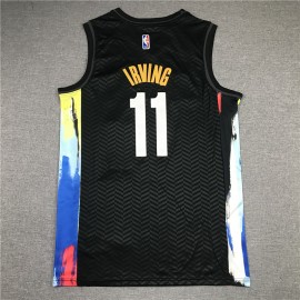 Camiseta Kyrie Irving #11 Brooklyn Nets 2021 Negro City Edition 