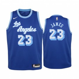 Camiseta LeBron James #23 Los Angeles Lakers 2021-Azul