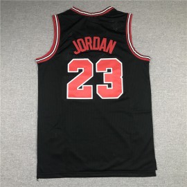 Camiseta Michael Jordan #23 Chicago Bulls Negro Classic Edition Camiseta Michael Jordan #23 Chicago Bulls Negro Classic Edition