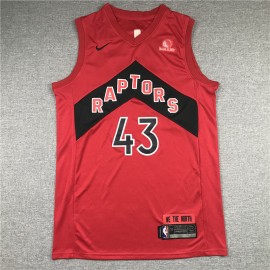 Camiseta Pascal Siakam #43 Toronto Raptors 2021 Rojo
