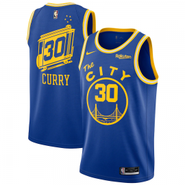Camiseta Stephen Curry #30 Golden State Warriors 2021 Azul