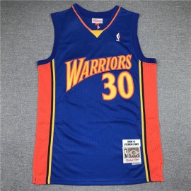Camiseta Stephen Curry #30 Golden State Warriors Retro Azul