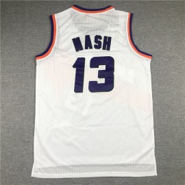 Camiseta Steve Nash #13 Phoenix Suns Blanco Etiqueta de Oro Camiseta Steve Nash #13 Phoenix Suns Blanco Etiqueta de Oro