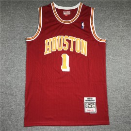 Camiseta Tracy McGrady #1 Houston Rockets Retro Rojo