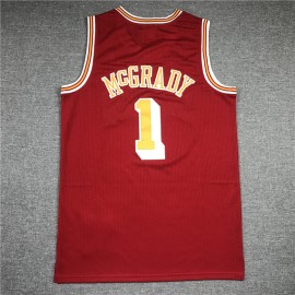 Camiseta Tracy McGrady #1 Houston Rockets Retro Rojo 