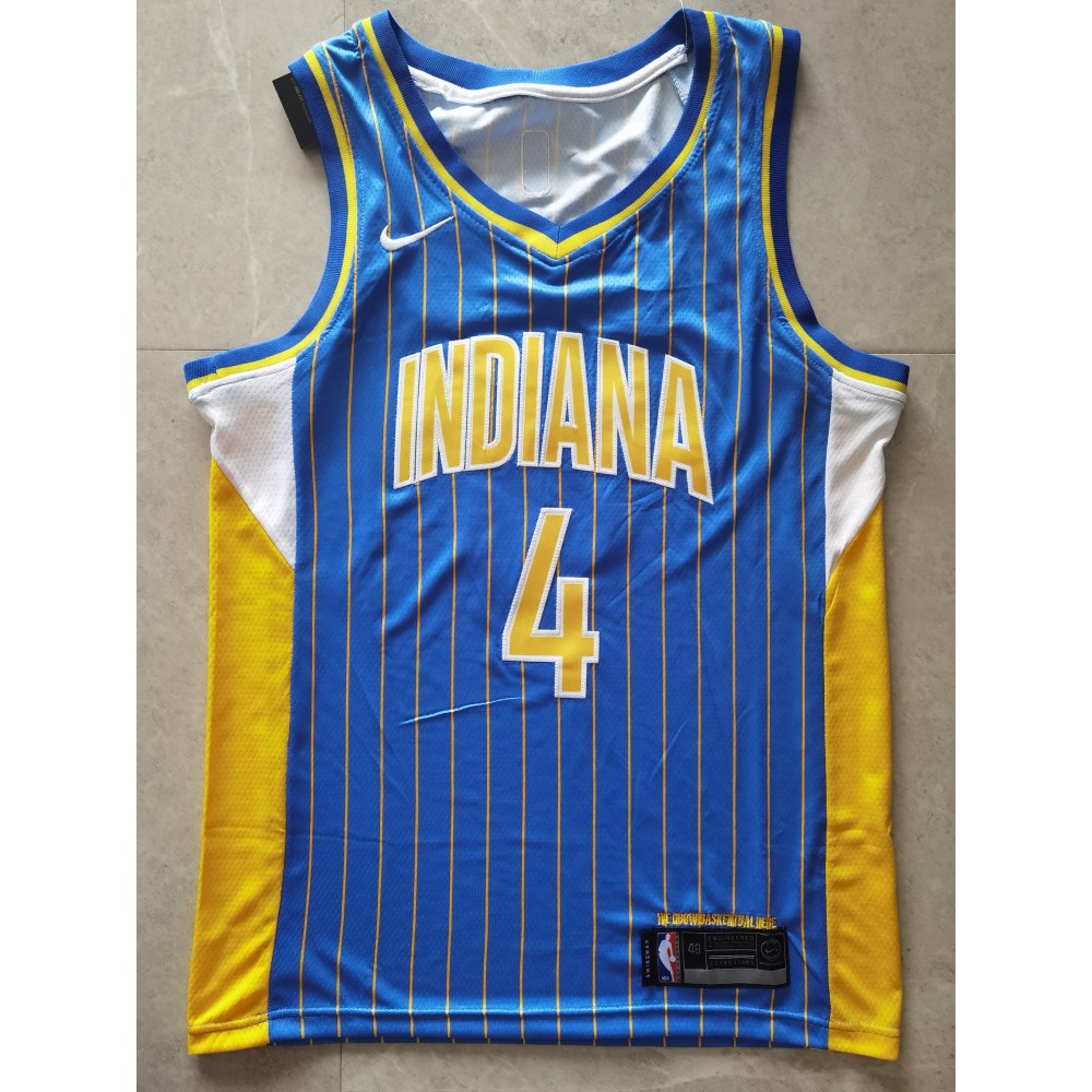 Camiseta Victor Oladipo #4 Indiana Pacers 2021 City Edition Camiseta Victor Oladipo #4 Indiana Pacers 2021 City Edition