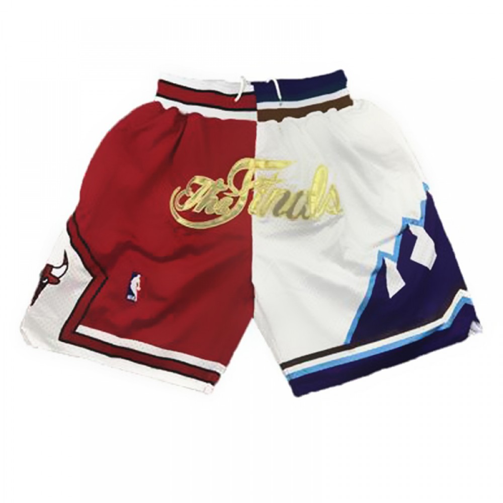 Pantalon Corto The Finals Duke Blanco Just Don 1997 Blanco/Rojo