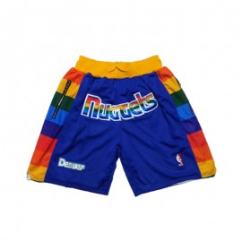 Pantalon Corto De Bolsillo Denver Nuggets 17/18 Gris City Edition