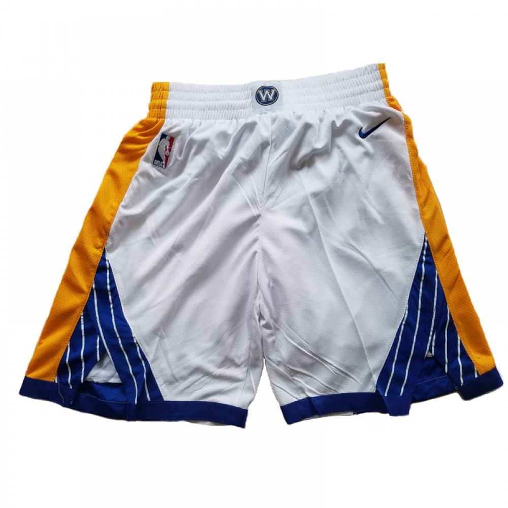 Pantalon Corto Golden State Warriors 17/18 Blanco Association Edition