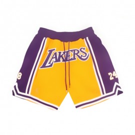 Pantalon Corto 1978/2020 Kobe Bryant Amarillo Gold Edition