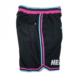 Pantalon Corto Miami Heat Negro Just Don