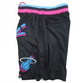 Pantalon Corto Miami Heat Negro Just Don