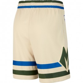 Pantalon Corto 19/20 Milwaukee Bucks Beige City Edition