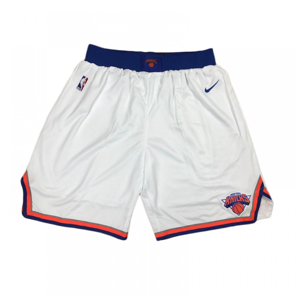 Pantalon Corto 17/18 New York Knicks Blanco