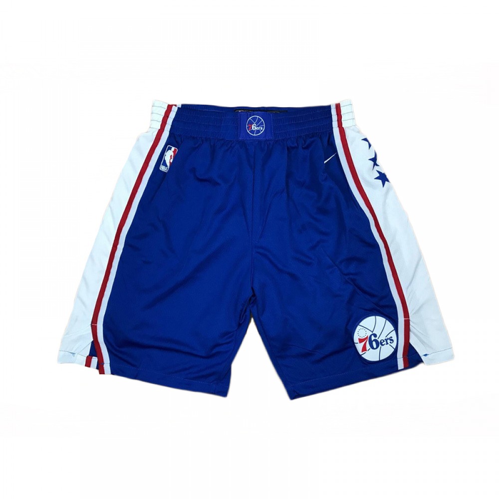 Pantalon Corto 17/18 Philadelphia 76ers Azul City Edition Pantalon Corto 17/18 Philadelphia 76ers Azul City Edition
